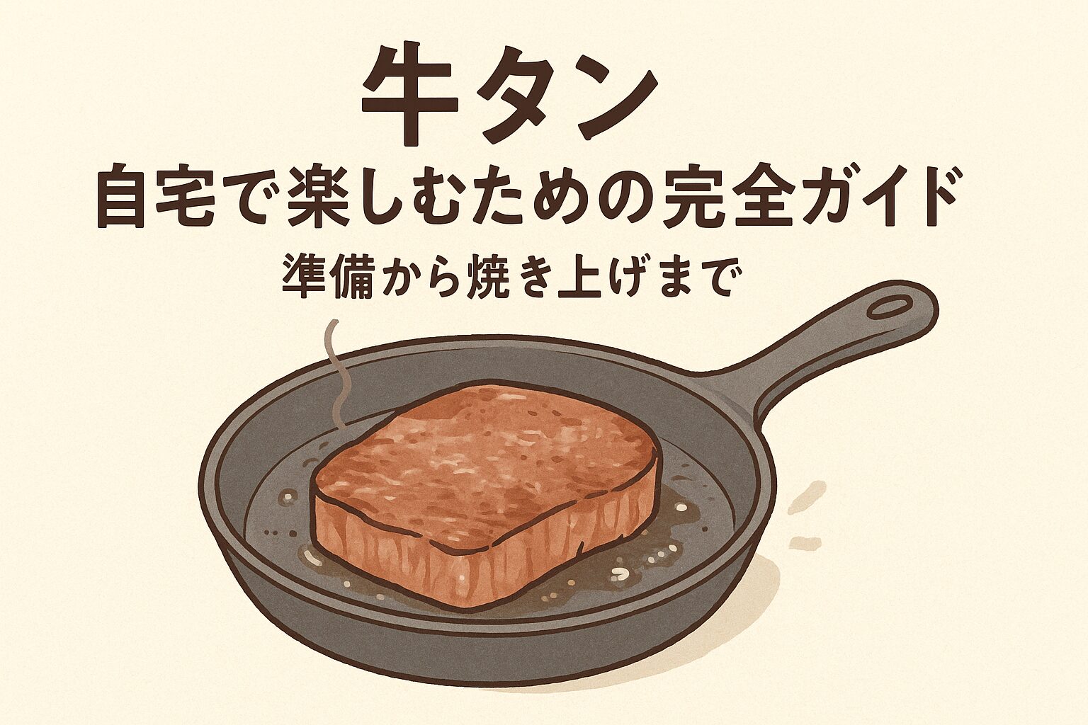 牛タン 自宅で楽しむための完全ガイド：準備から焼き上げまで